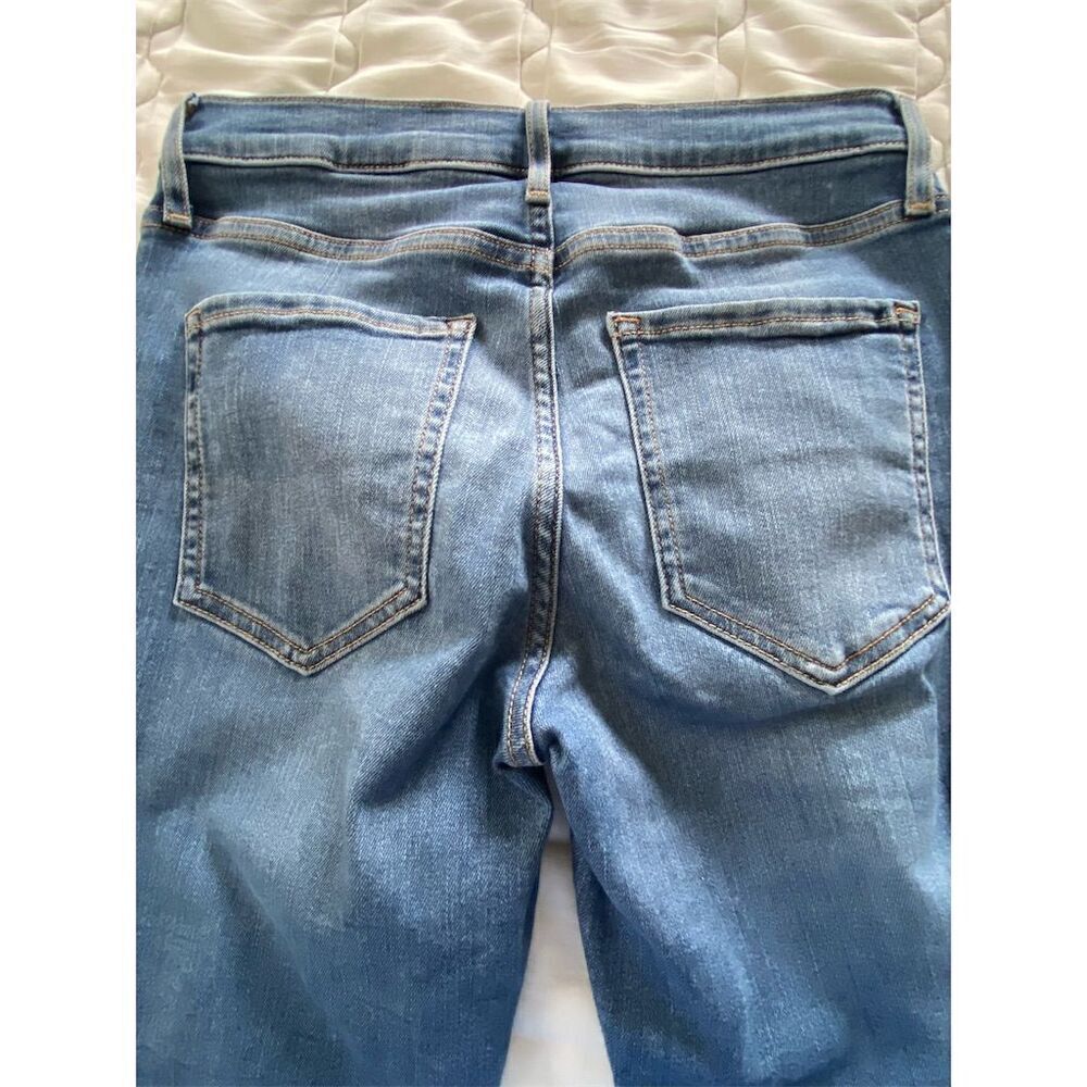 Banana Republic Mid Rise Skinny Jeans Blue Size 26 - Picture 7 of 13